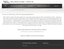 Tablet Screenshot of geriatricdentistry.com